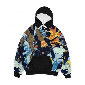 Two Avatars Men's All-Over-Print Hoodie