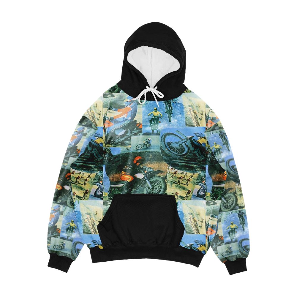 Tyler Durden Motocross Men's All-Over-Print Hoodie