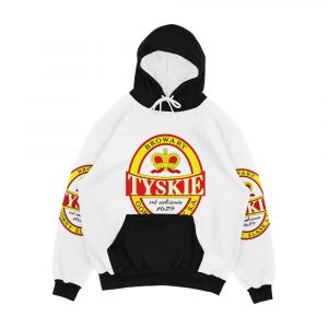 Tyskie Polish Beer Men's All-Over-Print Hoodie