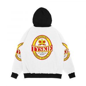 Alternative view of Tyskie Polish Beer Men's All-Over-Print Hoodie