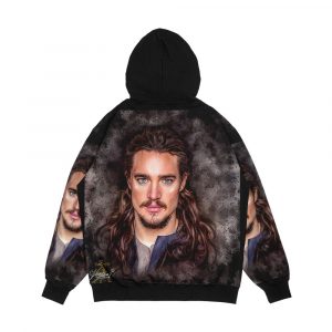Alternative view of Uhtred Of Bebbanburg The Last Kingdom Men's All-Over-Print Hoodie
