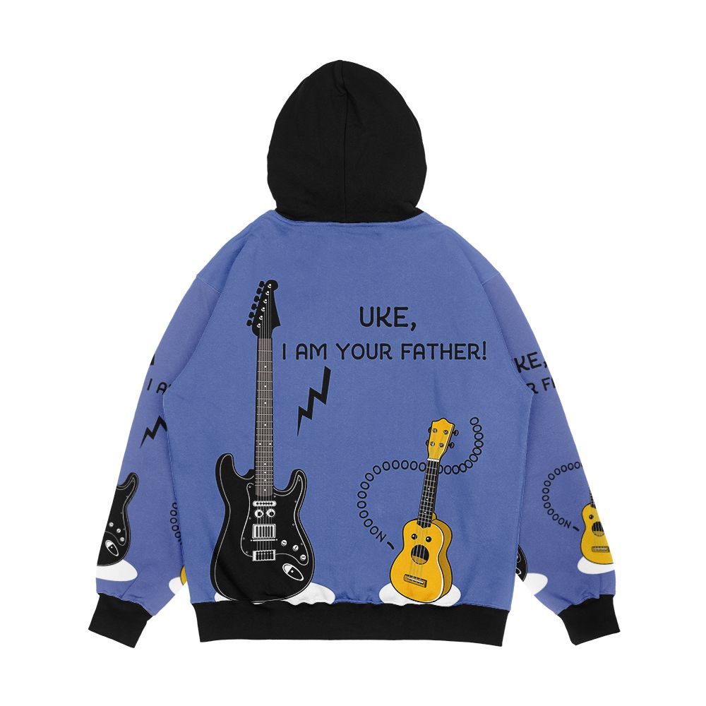 Uke I Am Your Father Men's All-Over-Print Hoodie - Image 2
