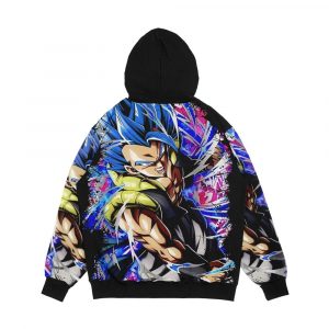 Alternative view of Ultimate Fusion Gogeta Men's All-Over-Print Hoodie