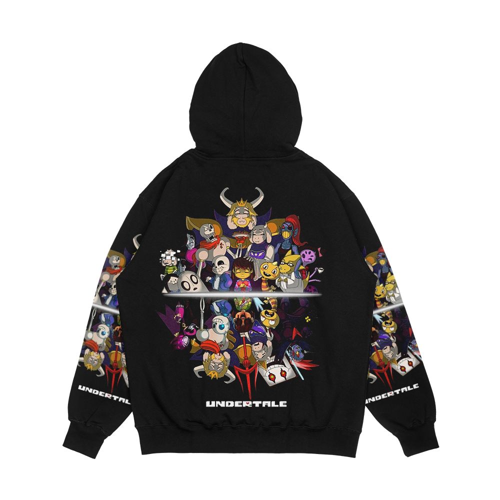 Under Men's All-Over-Print Hoodie - Image 2