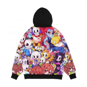 Alternative view of Undertale Heart Men's All-Over-Print Hoodie