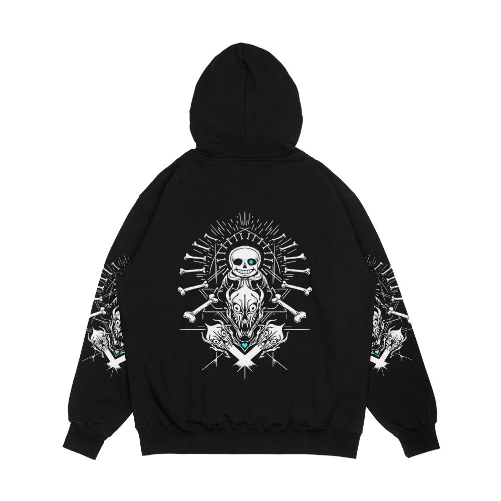 Undertale Megalovania Sans Shirt Best Women 90S Men's All-Over-Print Hoodie - Image 2