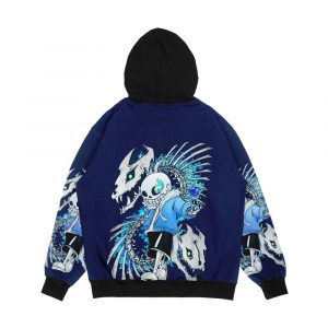 Alternative view of Undertale Sans Men's All-Over-Print Hoodie
