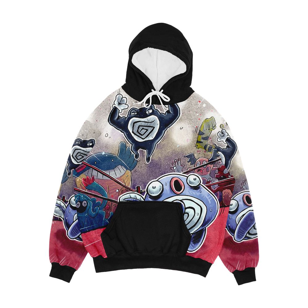 Unfair Pokebattle Men's All-Over-Print Hoodie