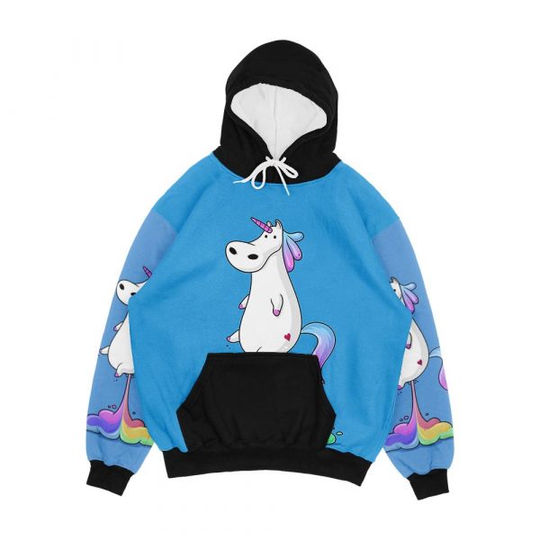 Unicorn Fart Men's All-Over-Print Hoodie