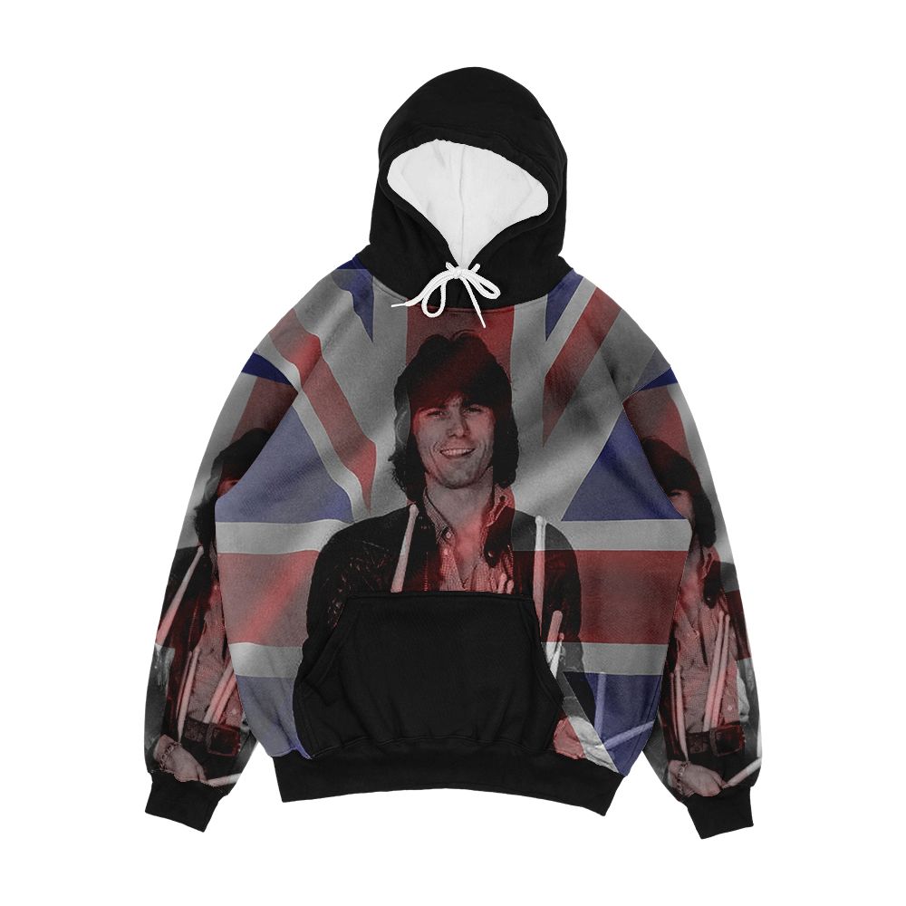 Union Jack Special Cozy Powell Men's All-Over-Print Hoodie