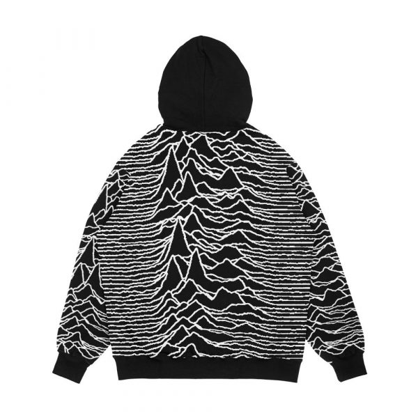 Unknown Pleasures Men's All-Over-Print Hoodie - Image 2