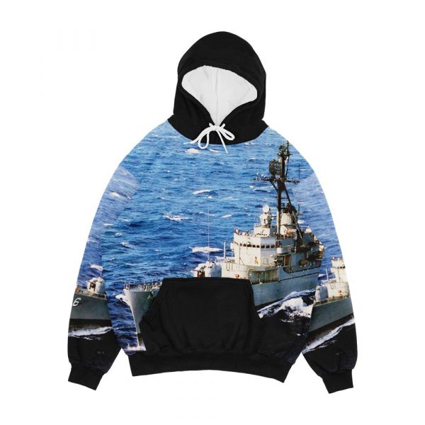 Uss Edson Dd 946 Ship s Store Men's All-Over-Print Hoodie
