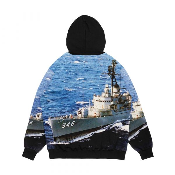 Uss Edson Dd 946 Ship s Store Men's All-Over-Print Hoodie - Image 2