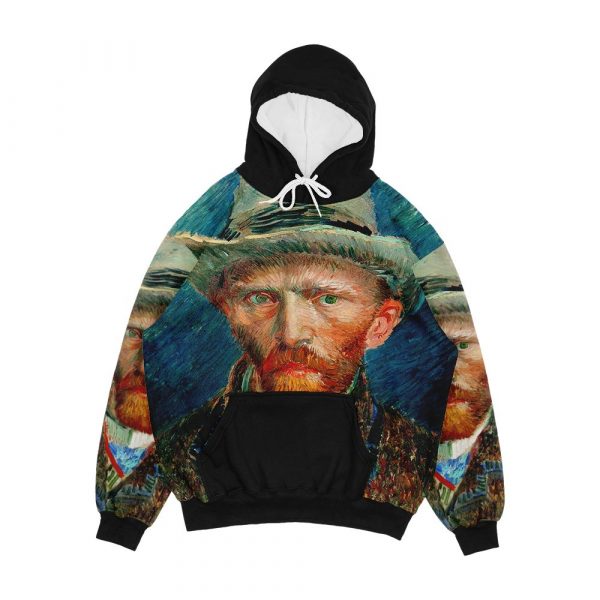 Van Gogh Self Portrait V Men's All-Over-Print Hoodie