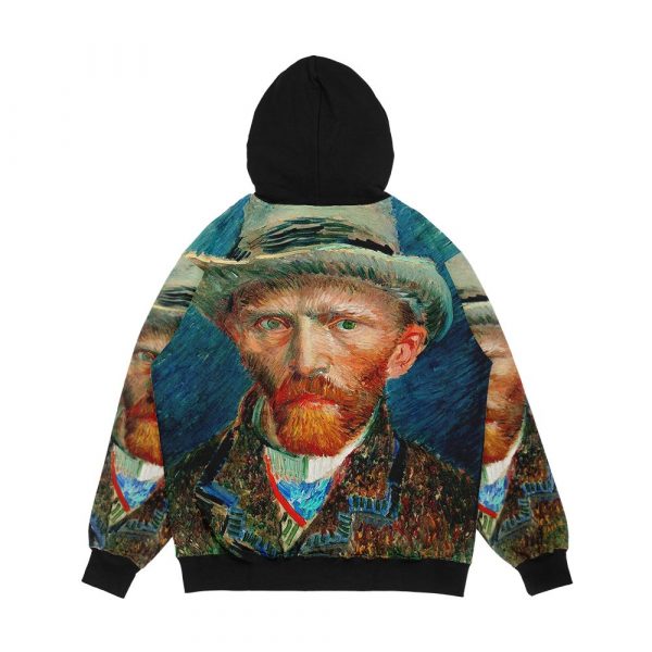 Van Gogh Self Portrait V Men's All-Over-Print Hoodie - Image 2