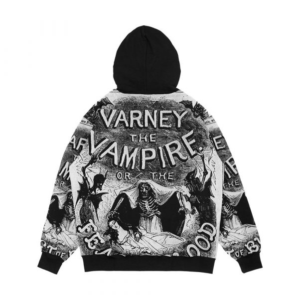 Varney The Vampire Men's All-Over-Print Hoodie - Image 2