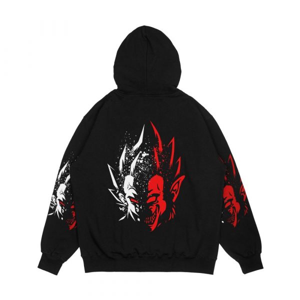 Vegeta Transformation Monkey Men's All-Over-Print Hoodie - Image 2