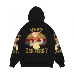 Alternative view of Vert Der Ferk Cook Swedish Chef Funny Tshirt 2019 Saying Men Women Men's All-Over-Print Hoodie