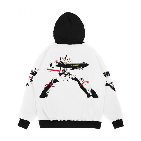 Vf 1J Battloid Men's All-Over-Print Hoodie - Image 2
