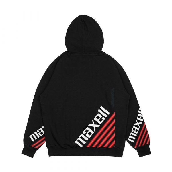Vhs Maxell E 180 Gx Men's All-Over-Print Hoodie - Image 2