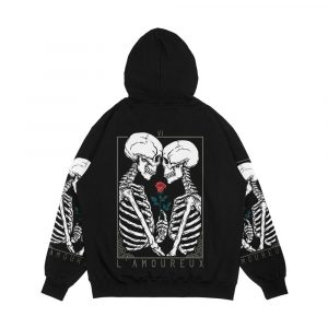 Alternative view of Vi The Lovers Men's All-Over-Print Hoodie