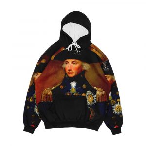 Vice Admiral Horatio Nelson Men's All-Over-Print Hoodie