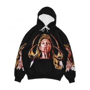 Viking Lagertha Men's All-Over-Print Hoodie