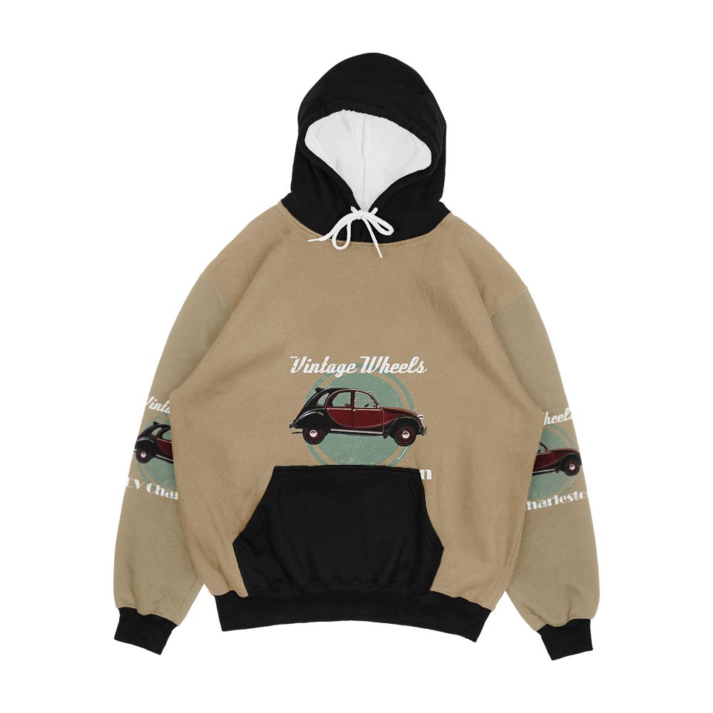 Vintage Wheels Citro n 2Cv Charleston Men's All-Over-Print Hoodie