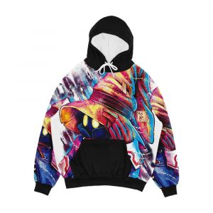 Vivi Men's All-Over-Print Hoodie