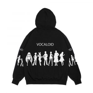 Alternative view of Vocaloid Men's All-Over-Print Hoodie