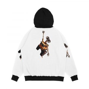 Alternative view of Wall E Men's All-Over-Print Hoodie