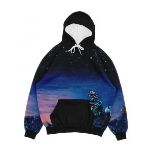 Wall E Repainted Men's All-Over-Print Hoodie