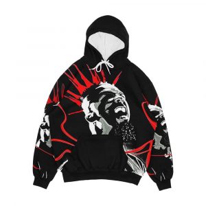 Wallpaper Tech N9Ne Musical Genres Hip Pop Wilatikta Men's All-Over-Print Hoodie