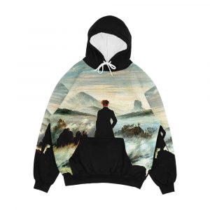 Wanderer Above A Sea Of Fog Caspar Friedrich Men's All-Over-Print Hoodie
