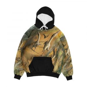 Wandering Azhdarchid Pterosaurs Men's All-Over-Print Hoodie