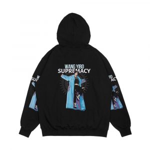 Alternative view of Wang Yibo Supremacy Men's All-Over-Print Hoodie