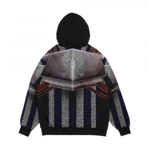 Alternative view of Warden Commander Men's All-Over-Print Hoodie