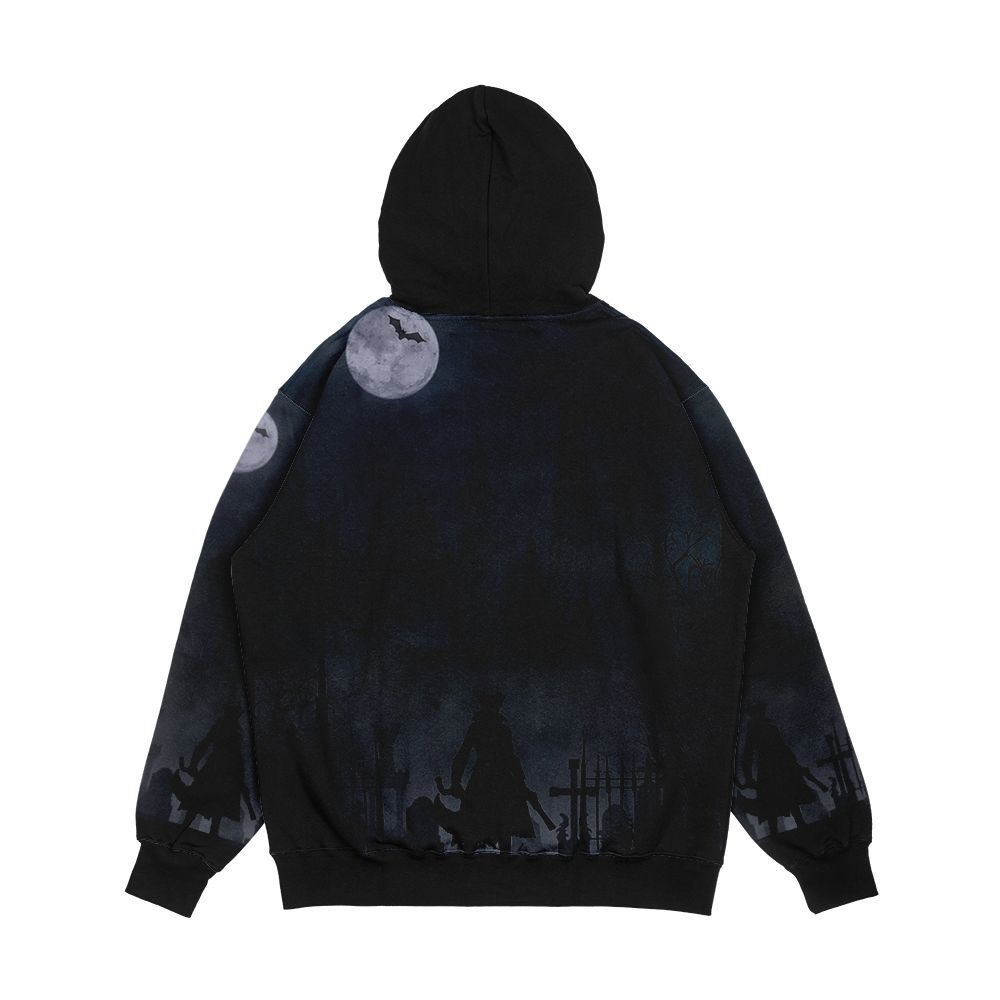 Warriors Landscapes Bloodborne Men's All-Over-Print Hoodie - Image 2