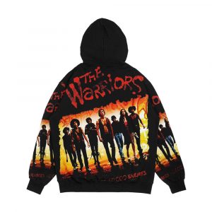 Alternative view of Warriors Men's All-Over-Print Hoodie