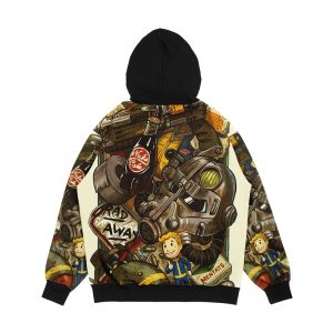 Alternative view of Wasteland Cache Men's All-Over-Print Hoodie