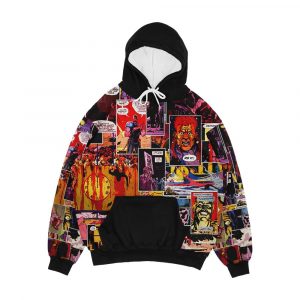 Watchmen Panel Collage Men's All-Over-Print Hoodie