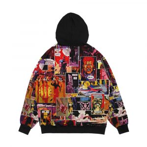 Alternative view of Watchmen Panel Collage Men's All-Over-Print Hoodie