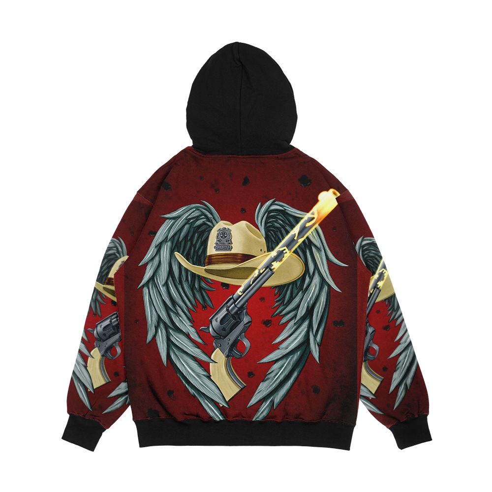 Wayhaught Men's All-Over-Print Hoodie - Image 2