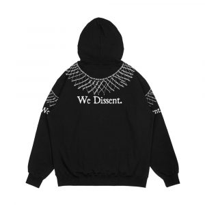 Alternative view of We Dissent Men's All-Over-Print Hoodie