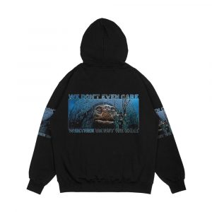 Alternative view of We Don T Even Care Whether Or Not We Care Men's All-Over-Print Hoodie