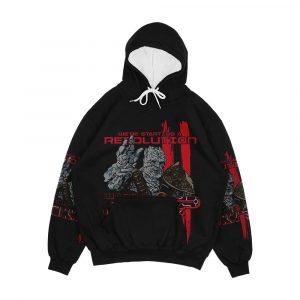 We're Revolting Men's All-Over-Print Hoodie