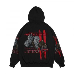 Alternative view of We're Revolting Men's All-Over-Print Hoodie