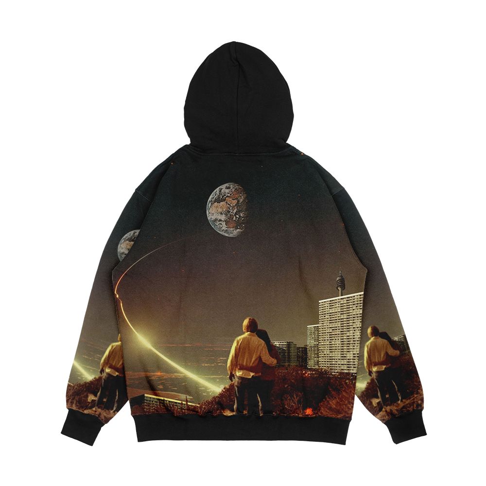 We Used To Live There Too Men's All-Over-Print Hoodie - Image 2