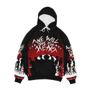We Will Take Your Heart Men's All-Over-Print Hoodie