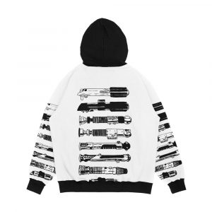 Alternative view of Weapons From A More Civilized Age Men's All-Over-Print Hoodie